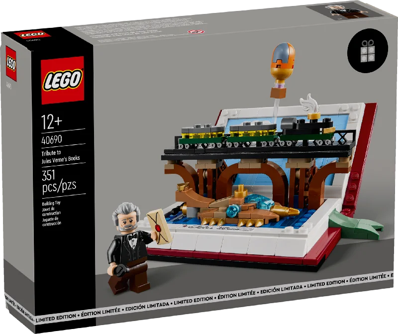 Offering hours of entertainment LEGOLEGO Tribute to Jules Verne's Books GWP Set (40690) Offering hours of entertainment LEGOLEGO Tribute to Jules Verne's Books GWP Set (40690)