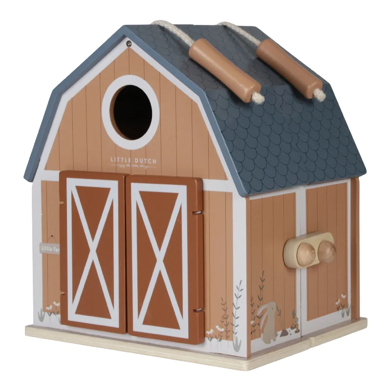 sturdy and long-lasting wooden toys for active play Little Dutch Dolls House - Little Farm sturdy and long-lasting wooden toys for active play Little Dutch Dolls House - Little Farm