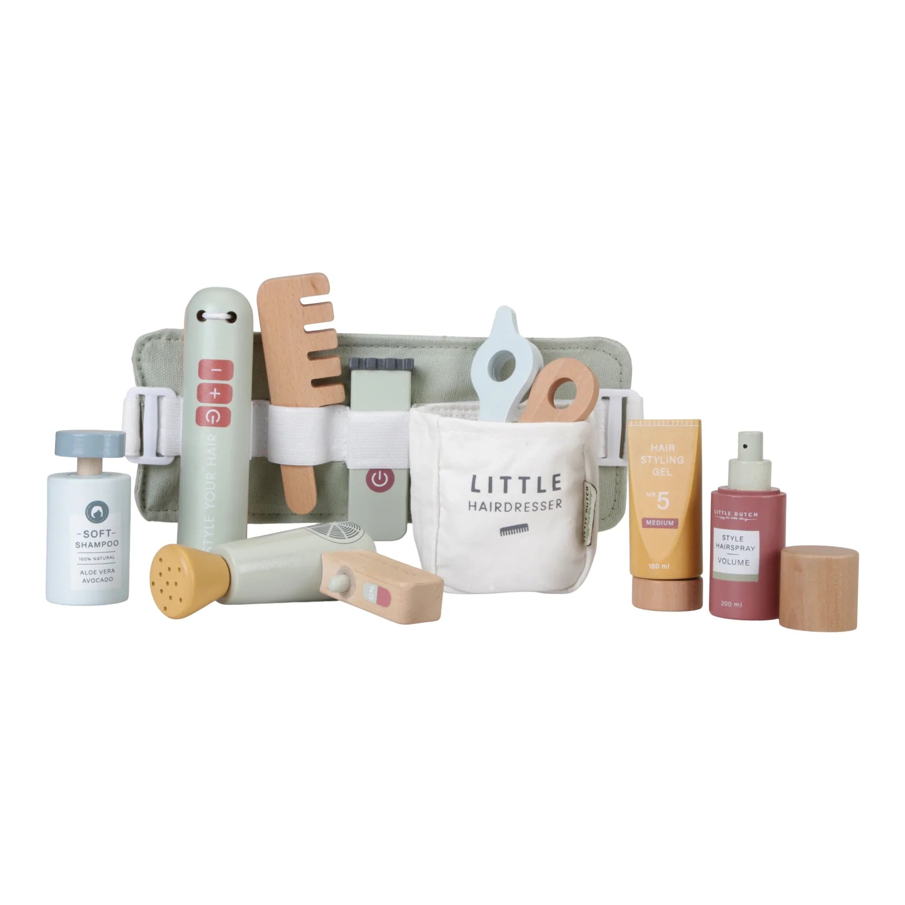 educational wooden toys                   Little Dutch Hairdresser Set