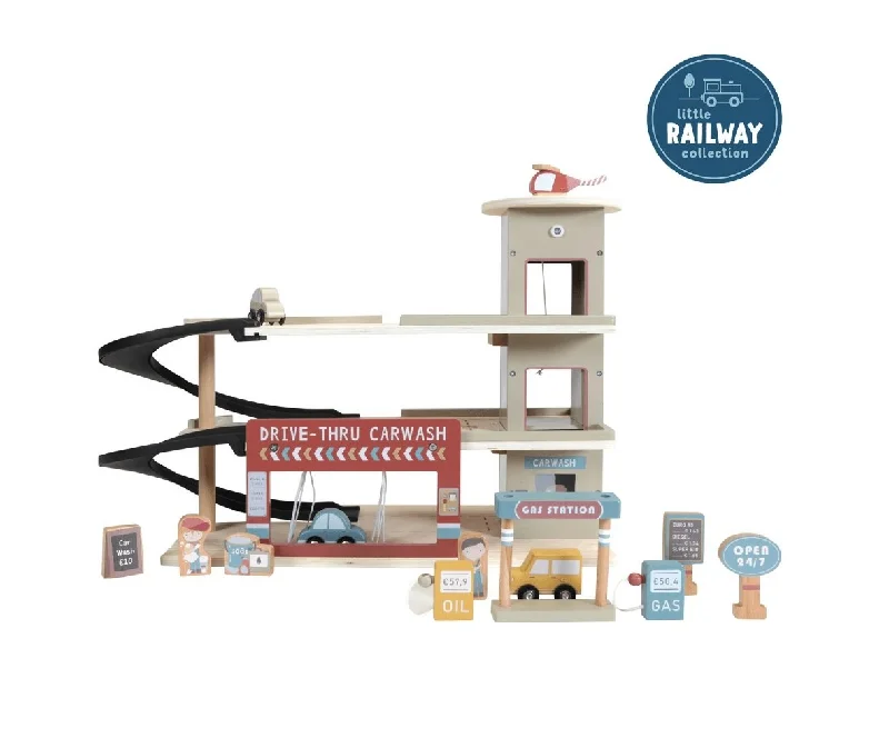 enchanting wooden toys that create lasting memories Little Dutch Railway Extension - Garage enchanting wooden toys that create lasting memories Little Dutch Railway Extension - Garage