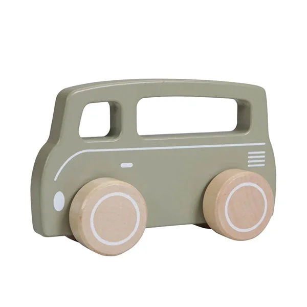 historically accurate and educational wooden toys that teach about cultures Little Dutch Wooden Toy Van - Olive historically accurate and educational wooden toys that teach about cultures Little Dutch Wooden Toy Van - Olive
