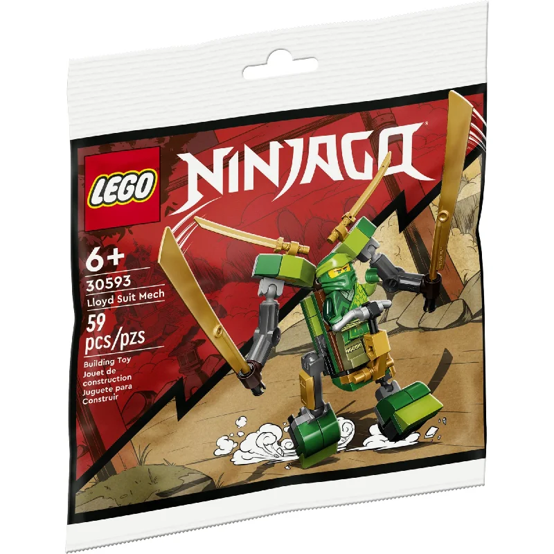 Promoting social skills LEGO playLloyd Suit Mech - LEGO Ninjago Polybag Set (30593)