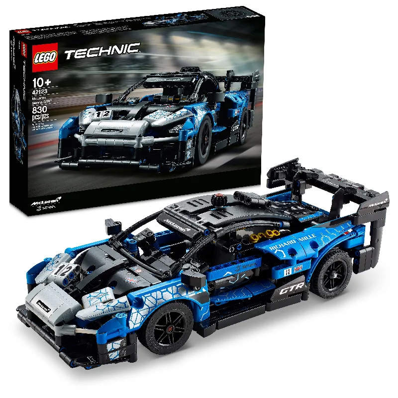 Seamlessly fitting LEGO connectionsLEGO Technic McLaren Senna GTR, 42123, Ages 10+
