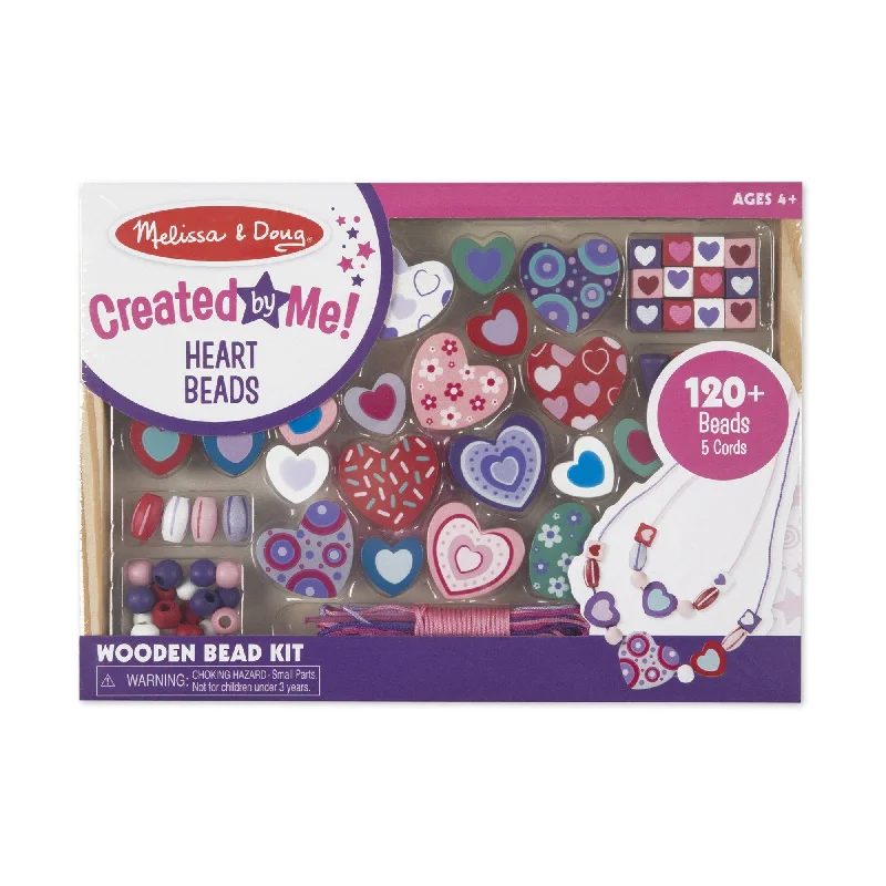age-appropriate wooden toys Melissa and Doug Created by Me! Heart Beads Wooden Bead Kit age-appropriate wooden toys Melissa and Doug Created by Me! Heart Beads Wooden Bead Kit