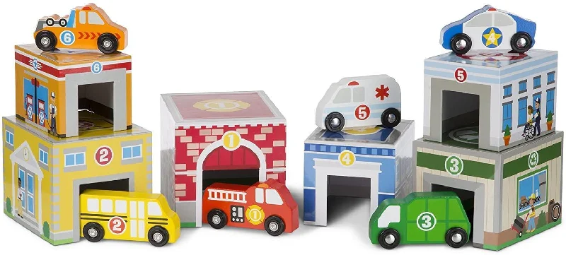 eco-conscious and sustainable wooden toys for children Melissa & Doug Nesting & Sorting Wooden Buildings & Vehicles eco-conscious and sustainable wooden toys for children Melissa & Doug Nesting & Sorting Wooden Buildings & Vehicles