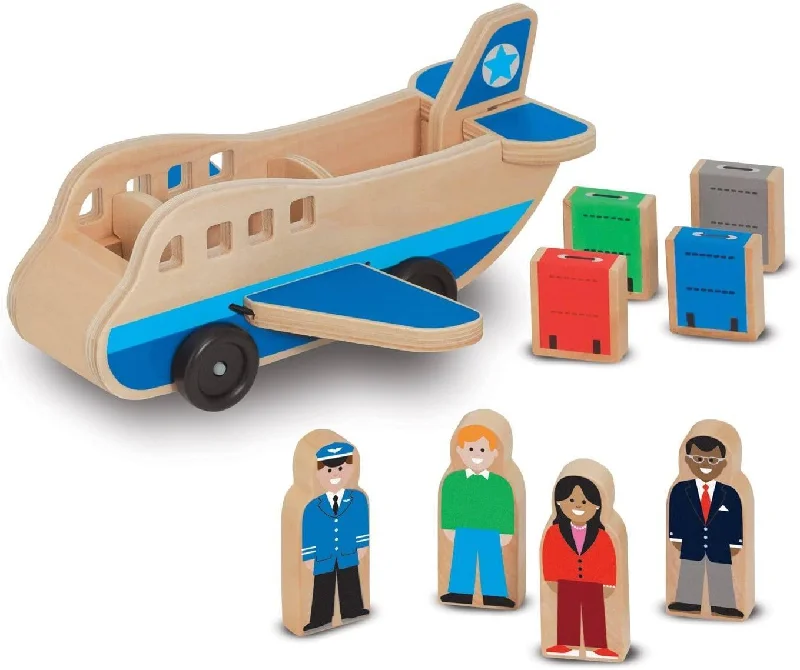 safe and child-appropriate wooden toys for different stages of development Melissa & Doug 19394 Wooden Airplane Play Set With 4 Figures safe and child-appropriate wooden toys for different stages of development Melissa & Doug 19394 Wooden Airplane Play Set With 4 Figures