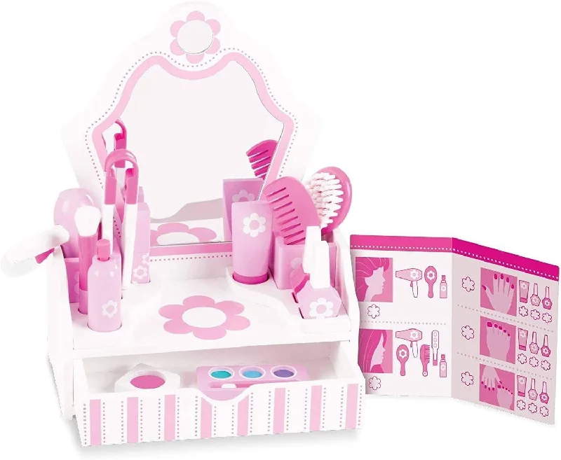 enchanting and magical wooden toys that spark the imagination Melissa & Doug Wooden Beauty Salon Play Set - The Original enchanting and magical wooden toys that spark the imagination Melissa & Doug Wooden Beauty Salon Play Set - The Original