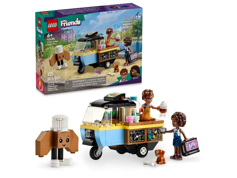 Offering educational value LEGOMobile Bakery Food Cart