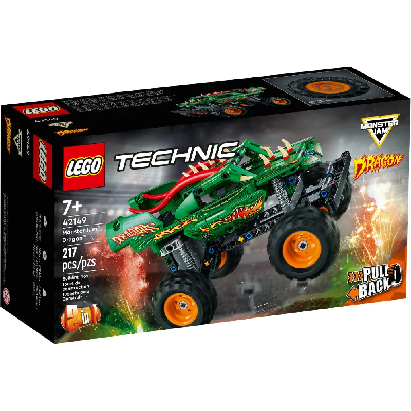 Encouraging imaginative storytelling LEGOLEGO® Technic: Monster Jam™ Dragon™