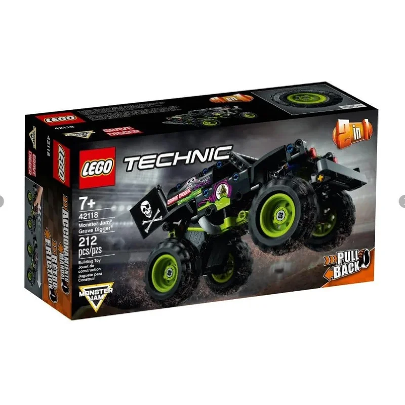 Imagination-sparking LEGO setsLego Technic Monster Jam Grave Digger, 42118, Ages 7+