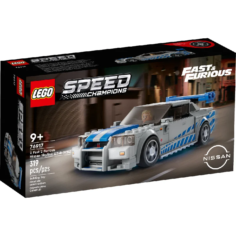 Perfect for both kids and adults LEGOLEGO® Nissan Skyline Gt-R (R34) De 2 Fast 2 Furious Perfect for both kids and adults LEGOLEGO® Nissan Skyline Gt-R (R34) De 2 Fast 2 Furious