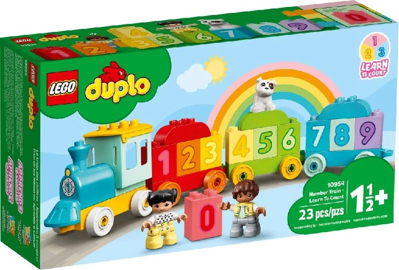Promoting emotional regulation LEGONumber Train Lego Duplo, Ages 18 Months+