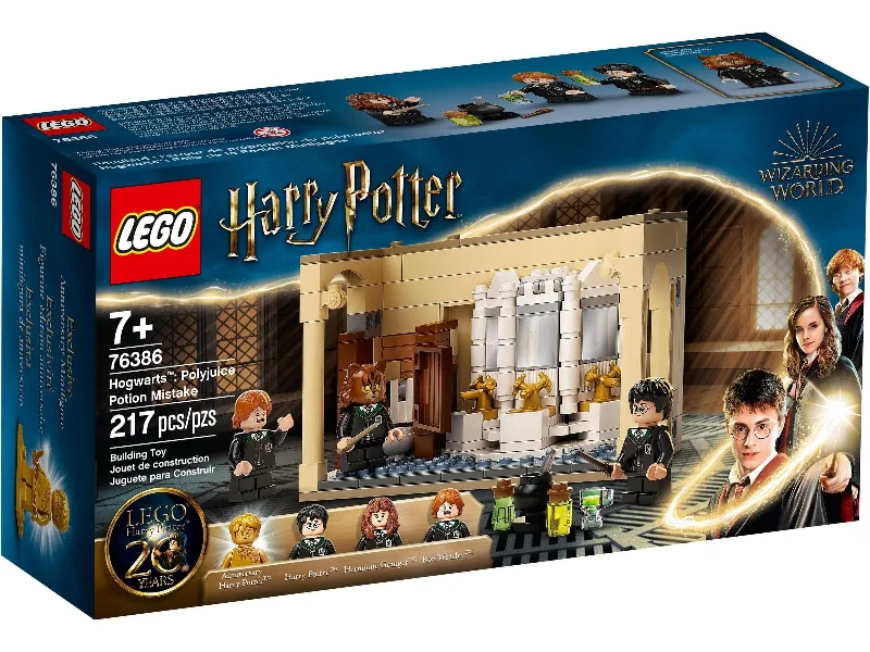 Finely detailed LEGO structuresPolyjuice Potion Mistake, Lego Harry Potter, Ages 7+