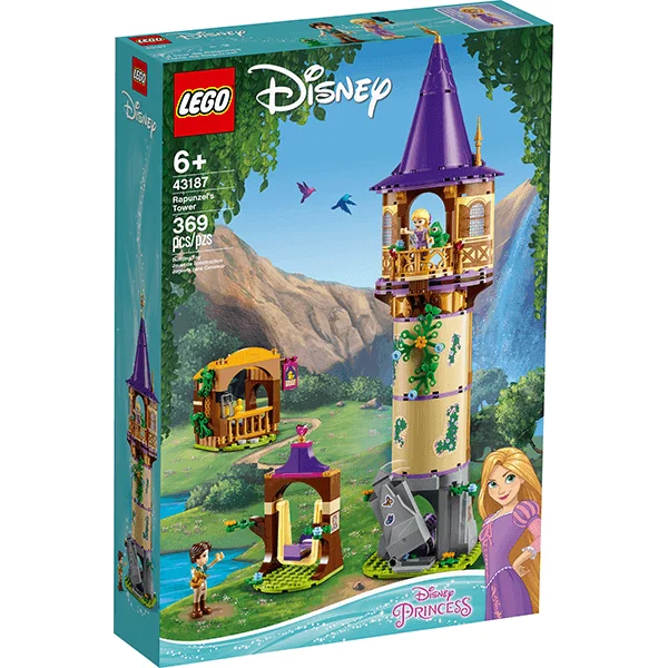 Beautifully crafted LEGO sculpturesRapunzel's Tower, Lego Disney Princess, Ages 6+