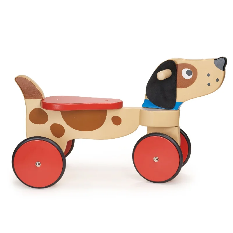 enchanting and whimsical wooden toys that captivate attention                   Ride On Puppy
