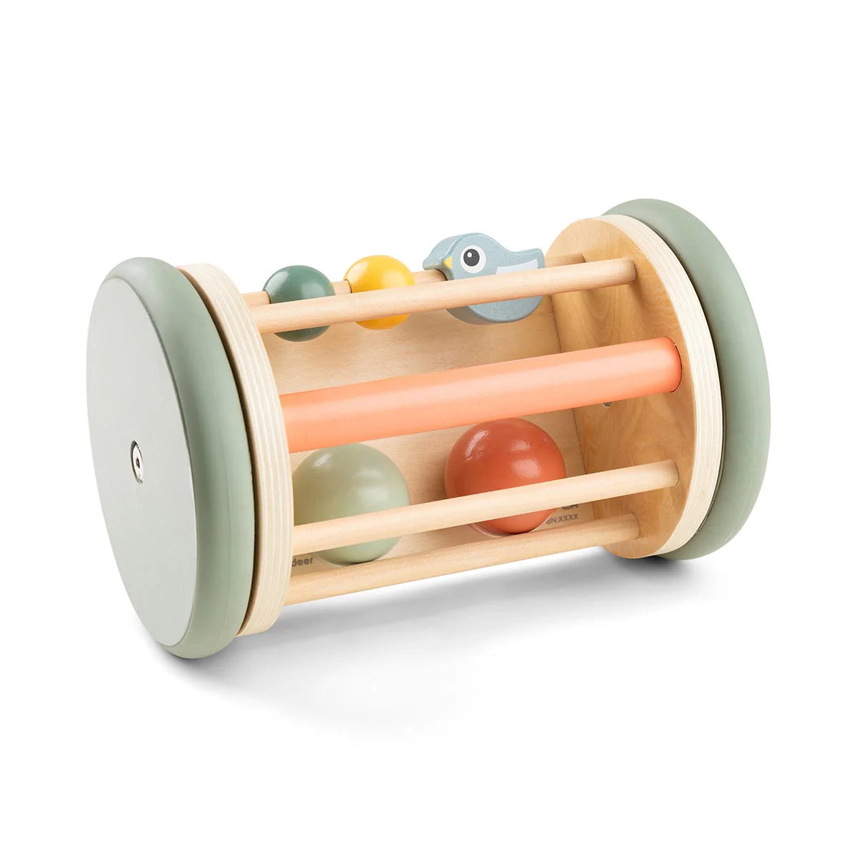 non-toxic wooden toys                   Rolling Activity Mirror Birdee