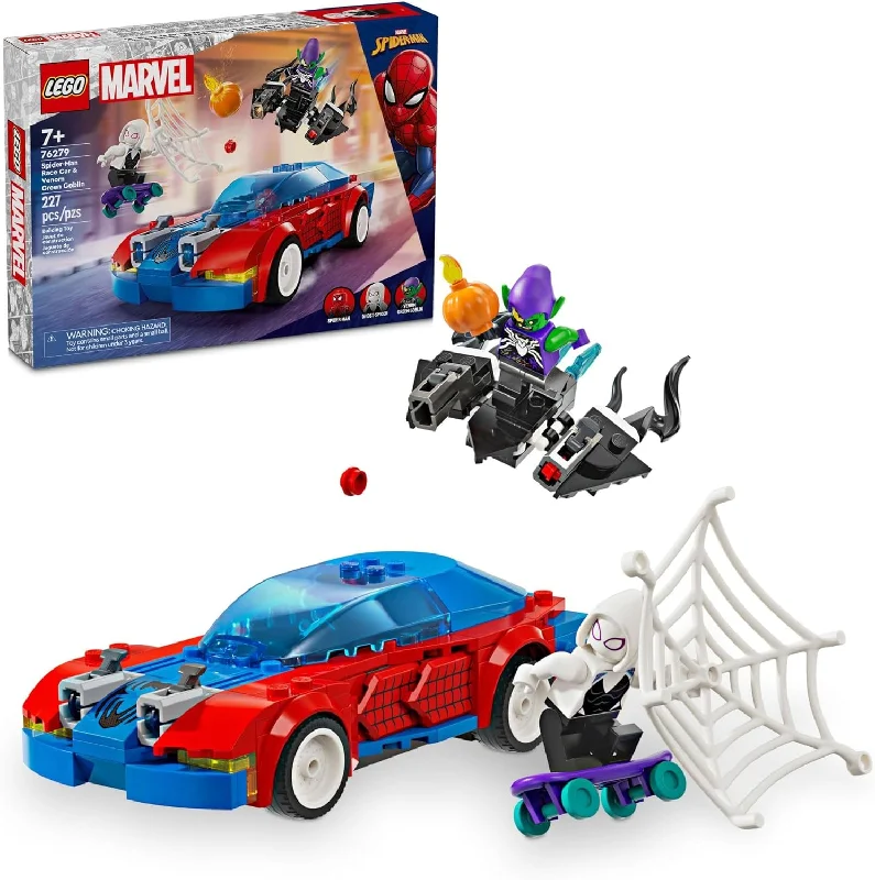 Imagination-sparking LEGO sets76279 Spider-Man Race Car & Venom Green Goblin LEGO