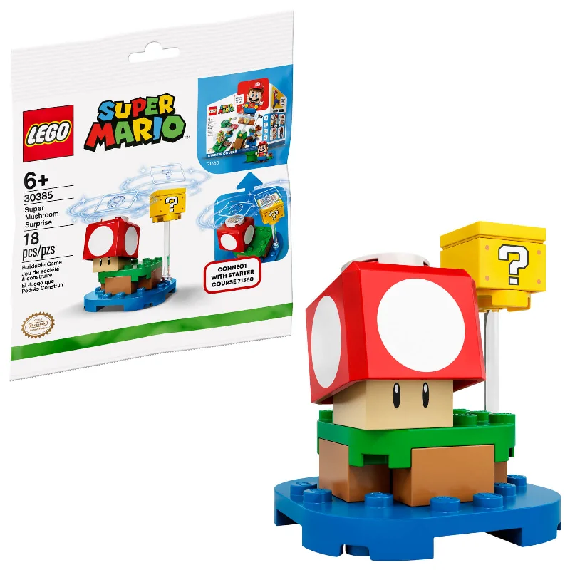 Encouraging resourcefulness LEGOSuper Mushroom Surprise - LEGO Super Mario Polybag Set (30385) Encouraging resourcefulness LEGOSuper Mushroom Surprise - LEGO Super Mario Polybag Set (30385)