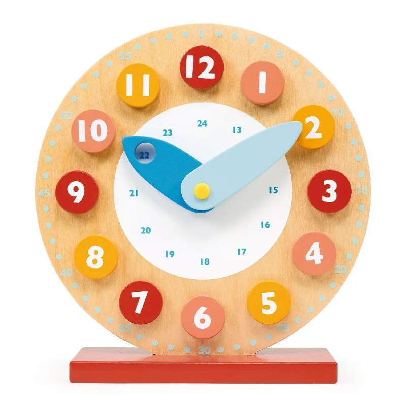 robust and engaging wooden toys for kids                   Teaching Clock
