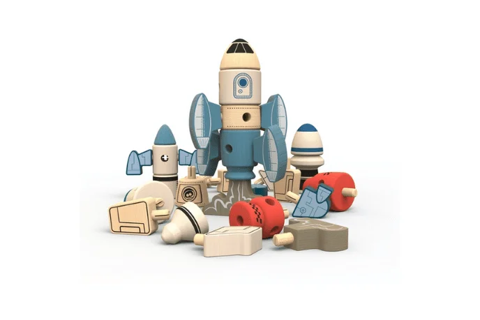 timeless wooden toys                   Tinker Totter Rockets
