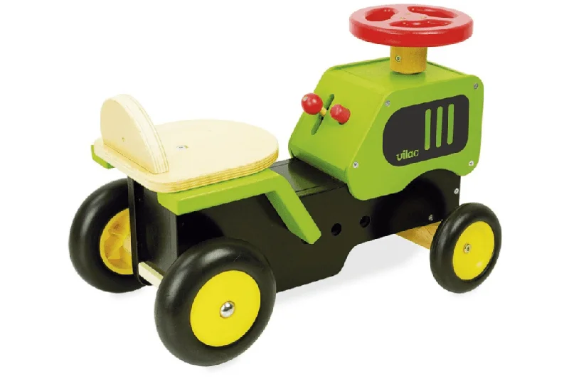 safe and non-toxic wooden toys for babies                   Tractor Ride On