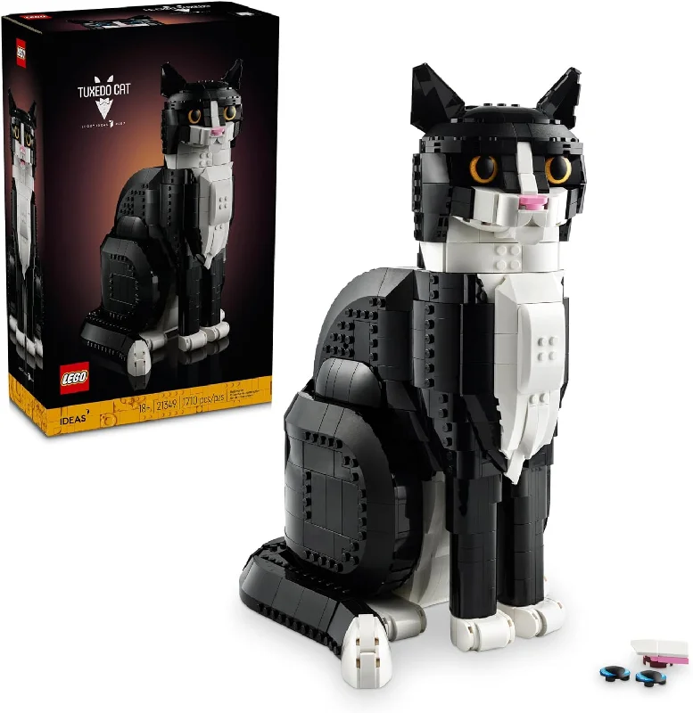 Promoting emotional regulation LEGO#21349 Tuxedo Cat LEGO