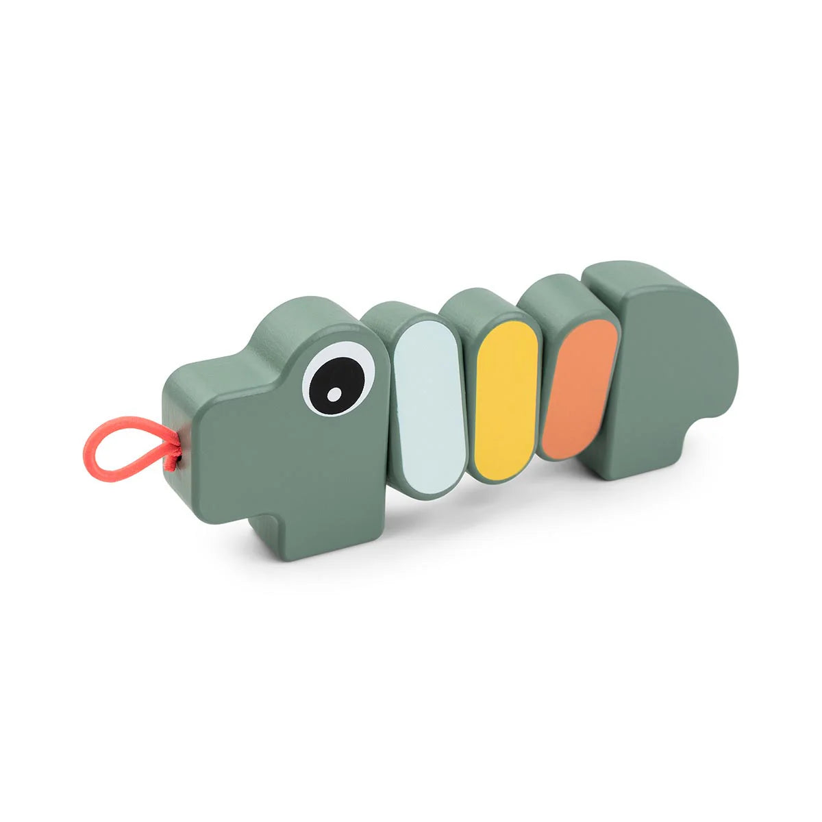 sustainable wooden toys                   Twist and Turn Croco