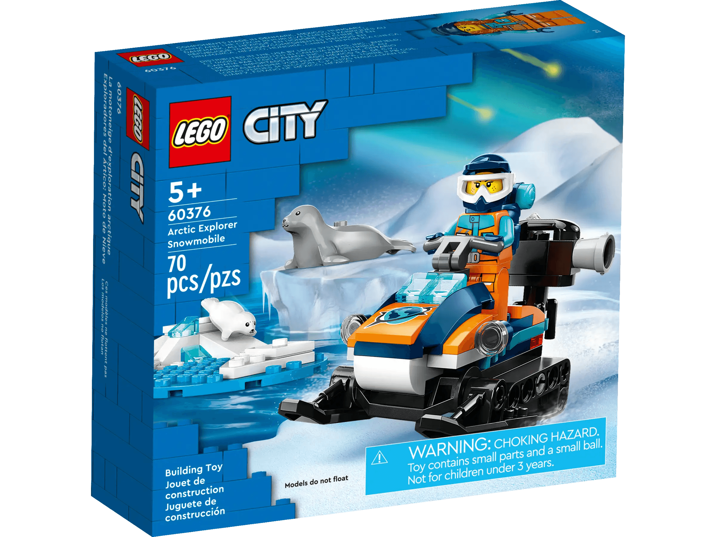Promoting emotional intelligence LEGOLEGO CITY 60376 Arctic Explorer Snowmobile