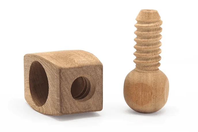 imaginative wooden toys                  Wooden Screw Activity