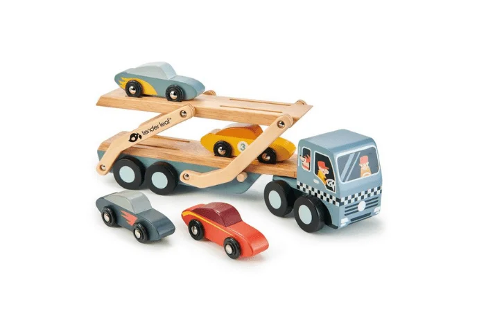 sturdy wooden toys                  Wooden Car Transporter