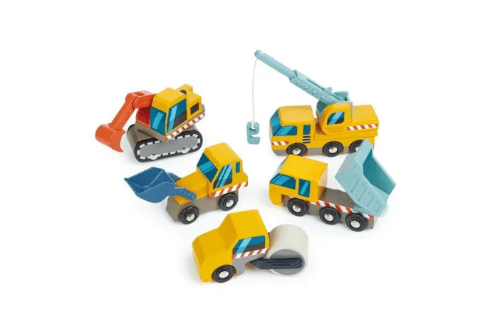 handcrafted wooden toys                  Wooden Construction Site