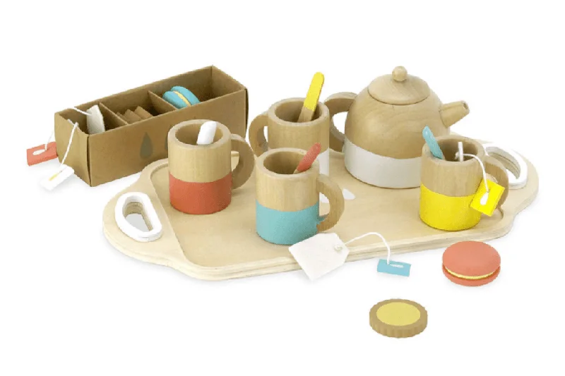 thoughtfully designed wooden toys              Wooden Tea Set