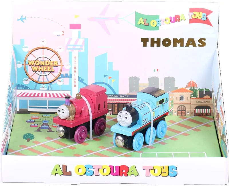 beautifully detailed wooden toys                  Wooden Thomas Train Thomas & James