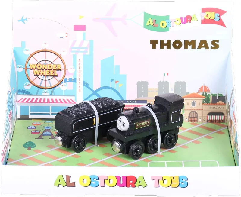 engaging and educational wooden toys                  Wooden Thomas Train - Douglas