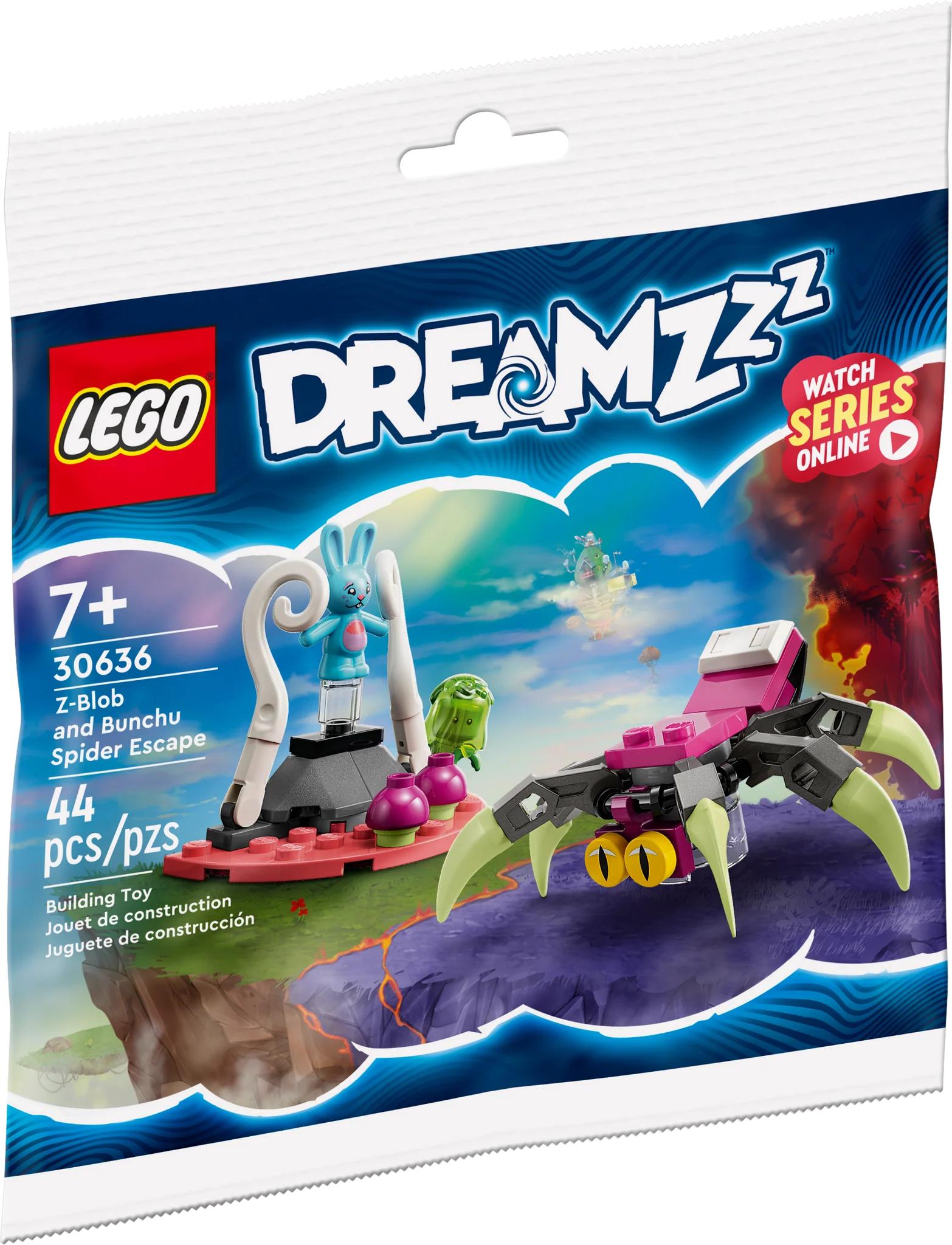 Offering hours of entertainment LEGOZ-Blob and Bunch Spider Escape - LEGO Dreamzzz Polybag Set (30636) Offering hours of entertainment LEGOZ-Blob and Bunch Spider Escape - LEGO Dreamzzz Polybag Set (30636)