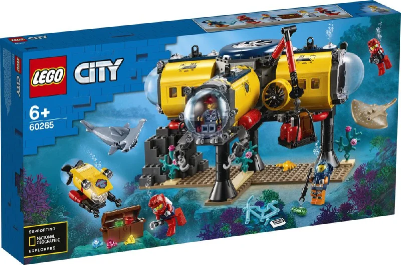 Promoting emotional regulation LEGOLEGO 60265 City Ocean Exploration Base