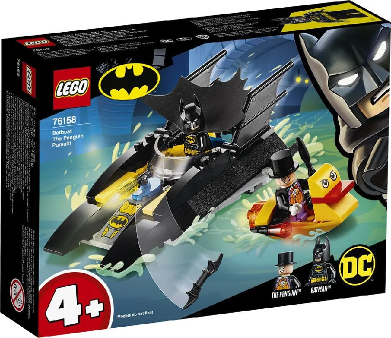 Fun-filled LEGO adventuresLEGO 76158 DC Super Heroes Batboat The Penguin Pursuit!