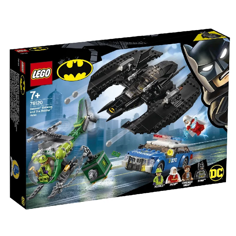 Seamlessly fitting LEGO connectionsLEGO 76120 Batman DC Batwing And The Riddler Heist Seamlessly fitting LEGO connectionsLEGO 76120 Batman DC Batwing And The Riddler Heist