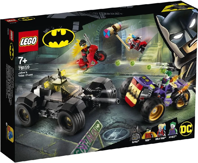 Non-toxic and safe LEGO toysLEGO 76159 DC Super Heroes Joker's Trike Chase
