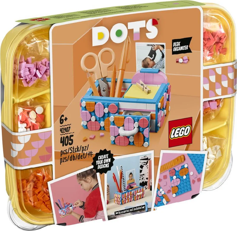 Fostering patience and perseverance LEGOLEGO 41907 Dots Desk Organiser