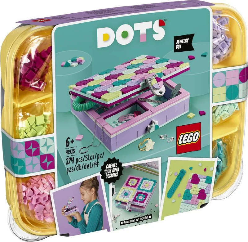 Promoting critical thinking LEGO challengesLEGO 41915 Dots Jewelry Box