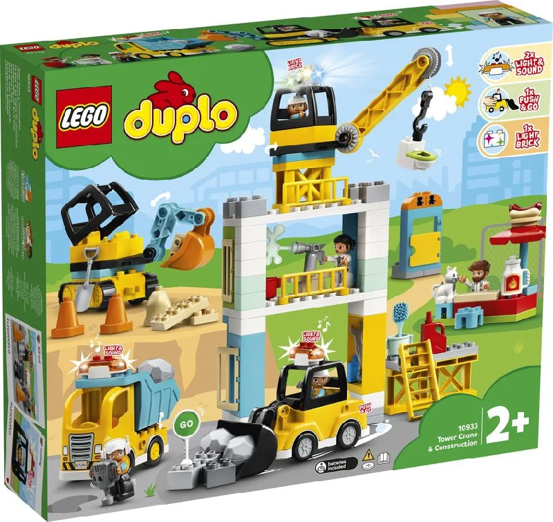 Offering a sense of accomplishment LEGOLEGO 10933 Duplo Tower Crane & Construction