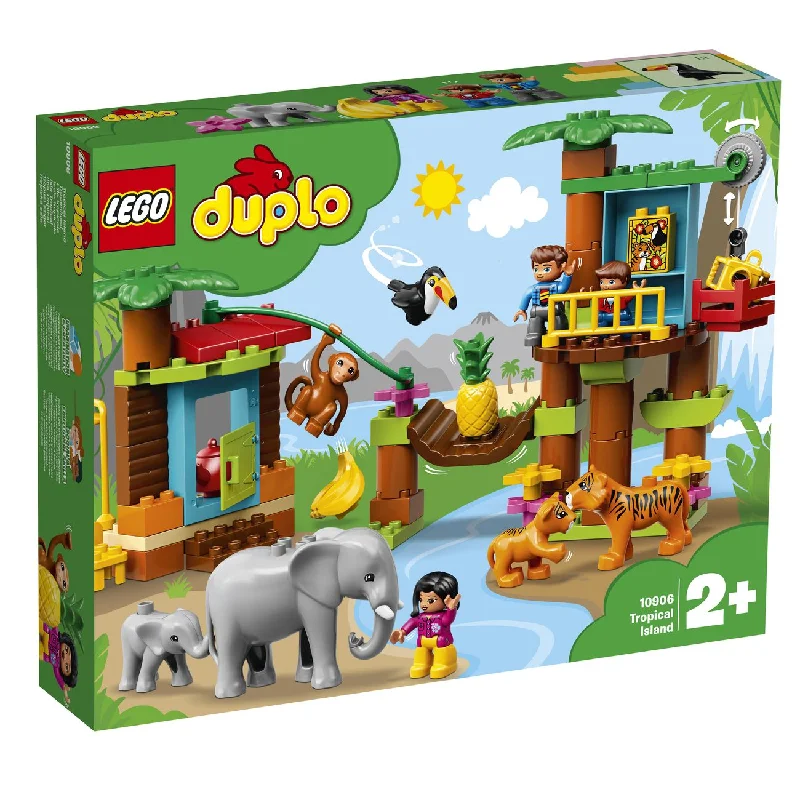 Customizable and personalized LEGO optionsLEGO 10906 Duplo Tropical Island