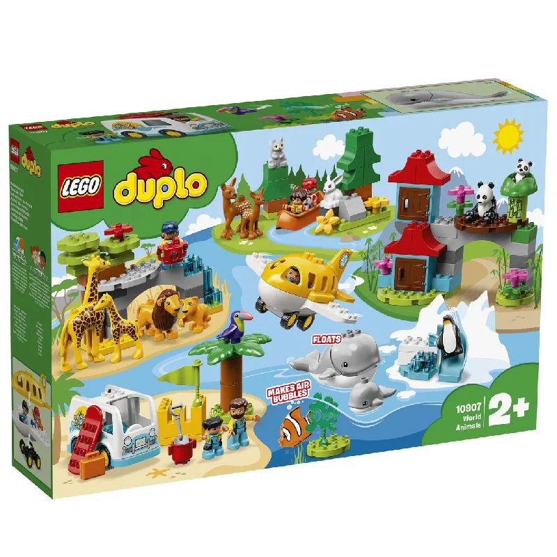 Stimulating and engaging LEGO playLEGO 10907 Duplo World Animals