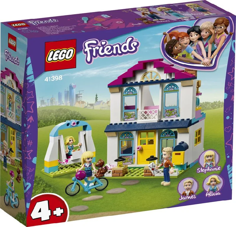 Encouraging hand-eye coordination LEGOLEGO 41398 Friends Stephanie's House