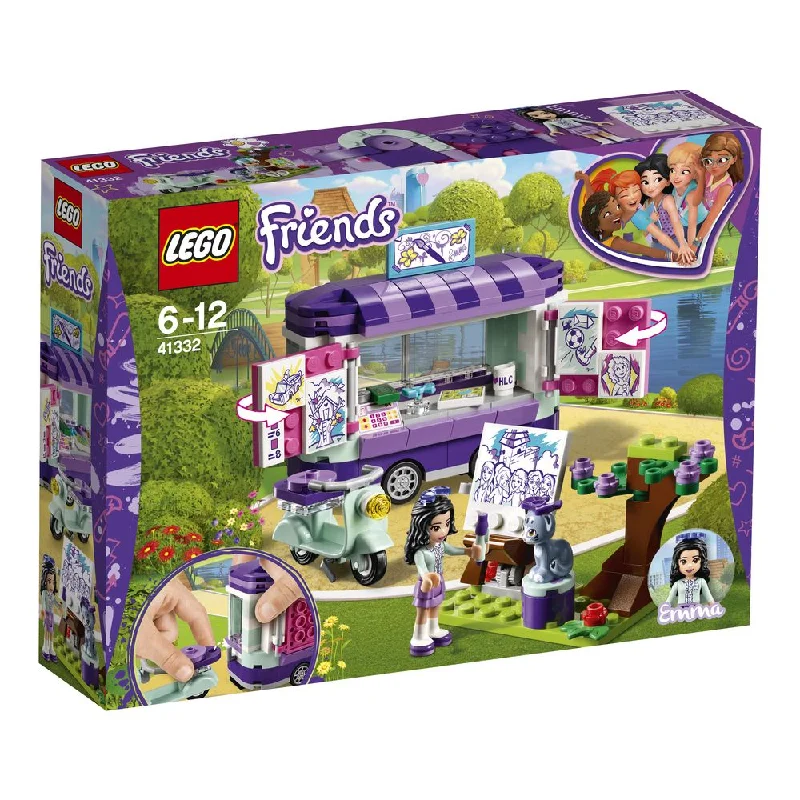 Iconic and recognizable LEGO charactersLEGO 41332 Friends Emma's Art Stand