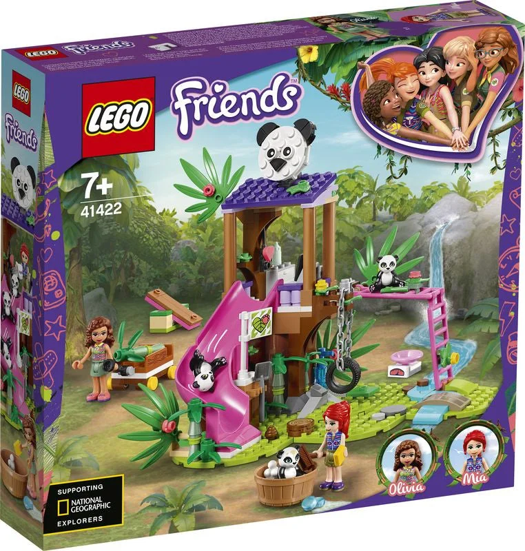 Inspiring future engineers LEGOLEGO 41422 Friends Panda Jungle Tree House
