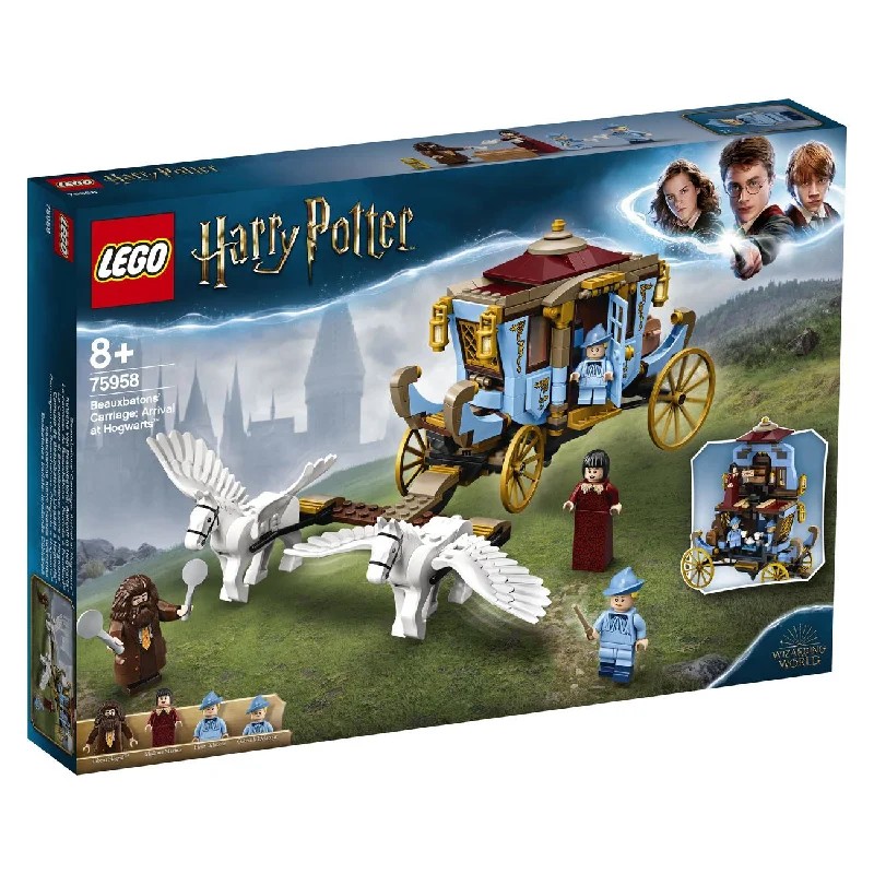 Stress-relieving LEGO buildingLEGO 75958 Harry Potter Beauxbatons' Carriage:Arrival At Hogwarts