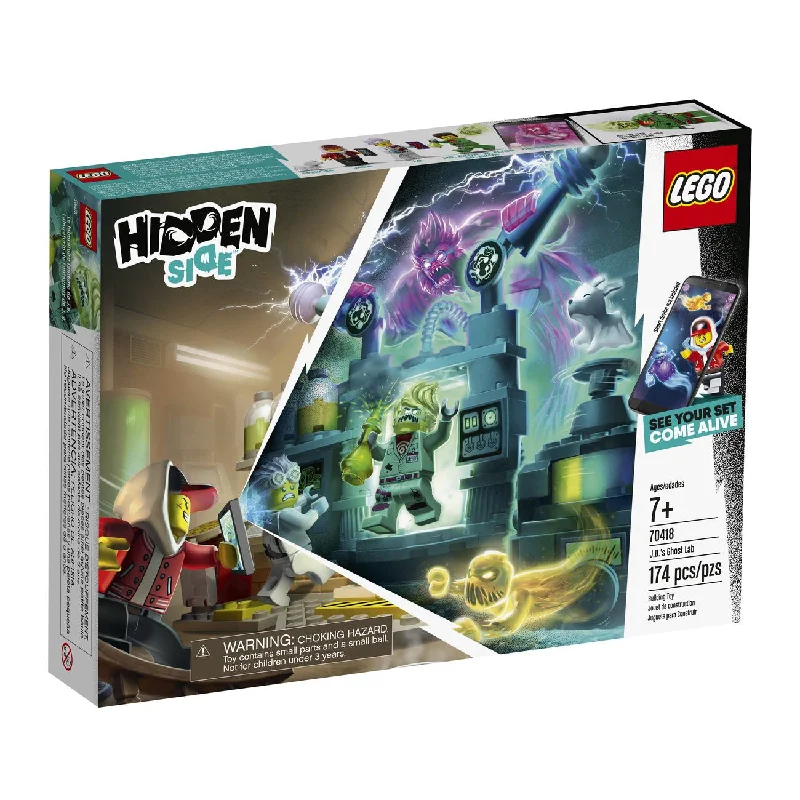 Providing a tactile learning experience LEGOLEGO 70418 Hidden Side J.B.'s Ghost Lab
