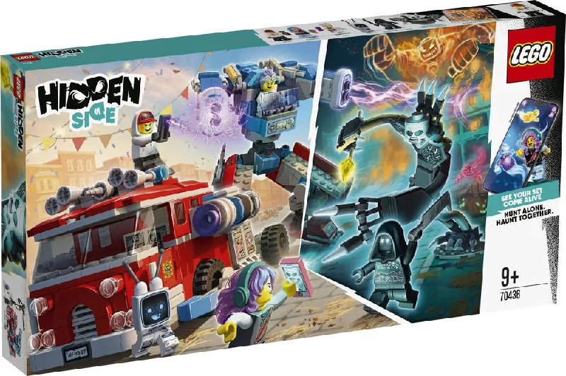 Promoting fine motor skills LEGO setsLEGO 70436 Hidden Side Phantom Fire Truck 3000